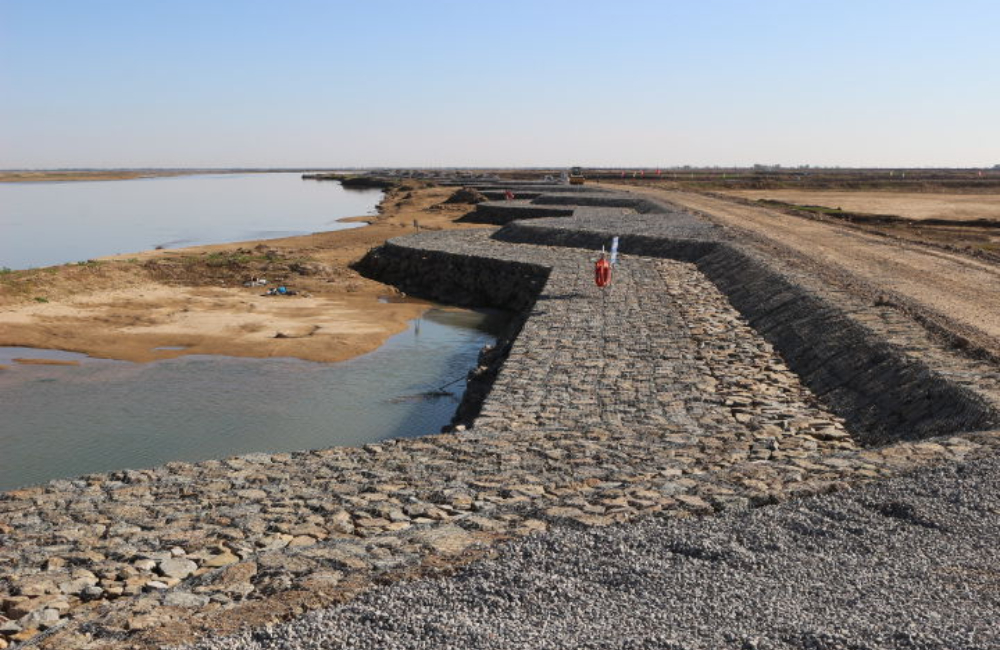 Verzinkter Draht für Wasserschutzprojekte